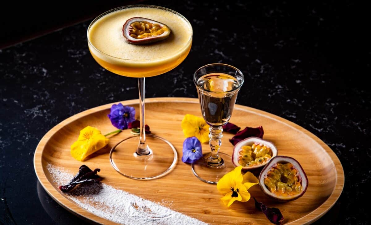 Porn Star Martini cocktail
