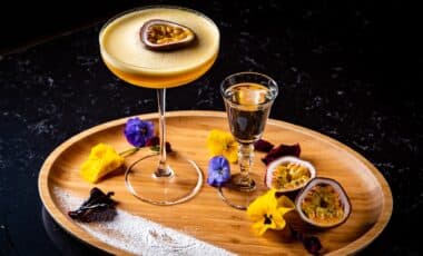Porn Star Martini cocktail