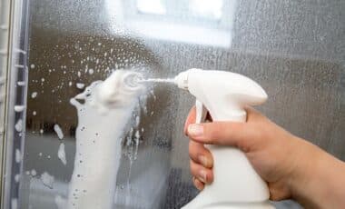 Glass Shower Door Full of Stains This Trick Wipes Them Out Instantly