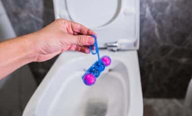 This Bathroom Trick Costs Less Than a Dollar and Keeps Your Toilet Clean for a Month