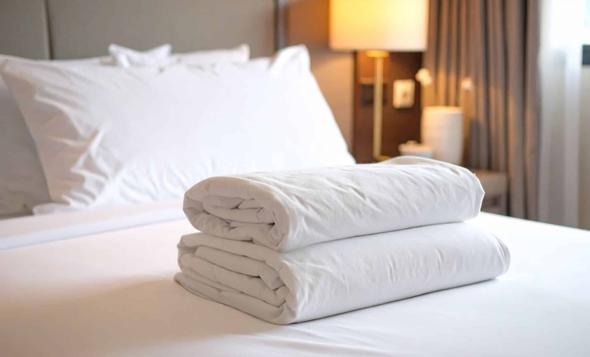 Why Do Hotel Sheets Stay So White The Answer Is Probably Sitting in Your Kitchen Cabinet Right Now