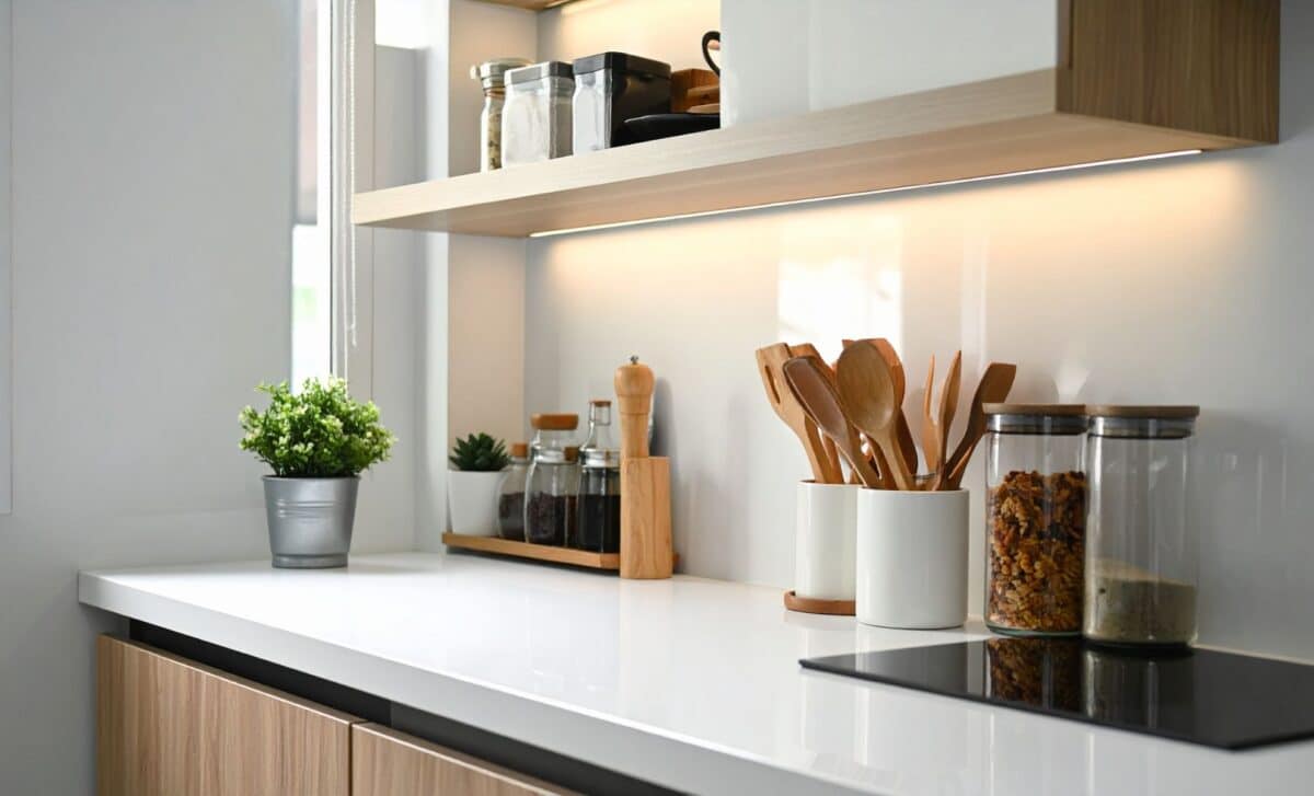 Is Your Kitchen Counter Full of Clutter Here’s How to Fix It Fast!