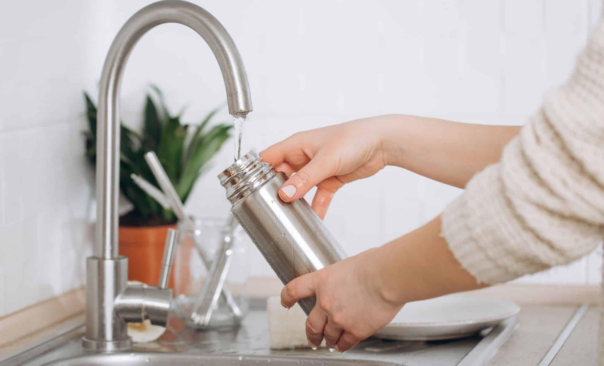 Your Water Bottle Looks Clean, But There's a Hidden Part That's Probably Crawling With Germs